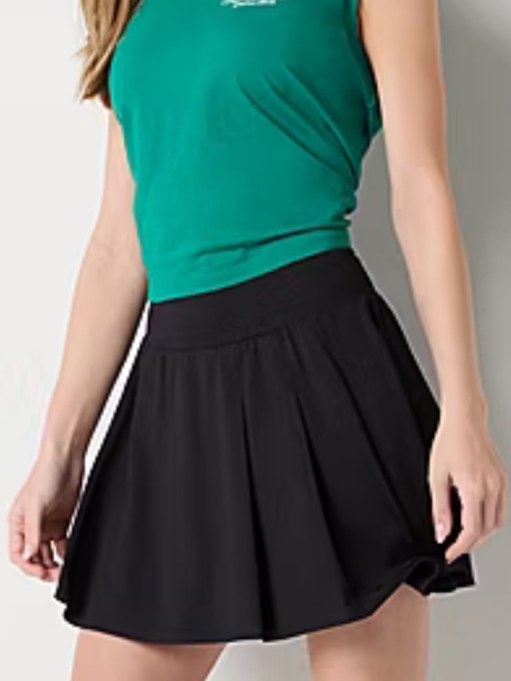 2/$20 XERSION black skirt workout athletic tennis skort medium quick dry gym